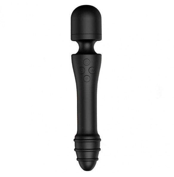 Japan A-ONE AIKA Denma Black Wand Massager Vibrator (Chargeable - Black)